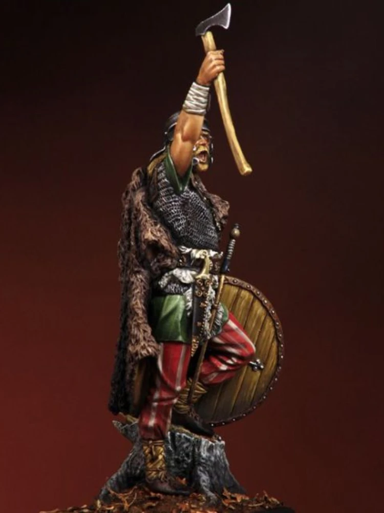 1/24 Scale Resin Figure Model Kits Ancient Figure Hobby Miniature Germanic Roman Warrior Unassembled and Unpainted Free Shipping