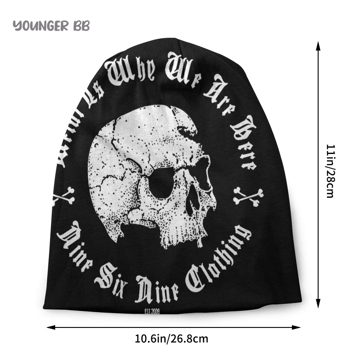 Heavy Metal Rock Music Men Women's Beanie Hats Heavy Metal Quote Knitted Hat Hip Hop Earmuff Bonnet Street Skullies Beanies