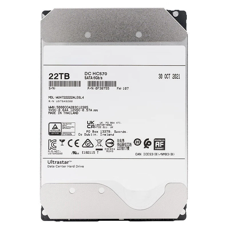 

Hard Drive SSD HDD 22TB 20TB 18TB 16TB 14TB 12TB 10TB 8TB 6TB 4TB 2TB 1TB SSD SAS SATA Internal Server Hard Disk Hard Drive HDD