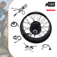 Bafang 48V 750W 20/24/26*4.0 Inch wheel Conversion kits with G062 Bafang Rear Cassette motor for fatbike 75mm/190mm