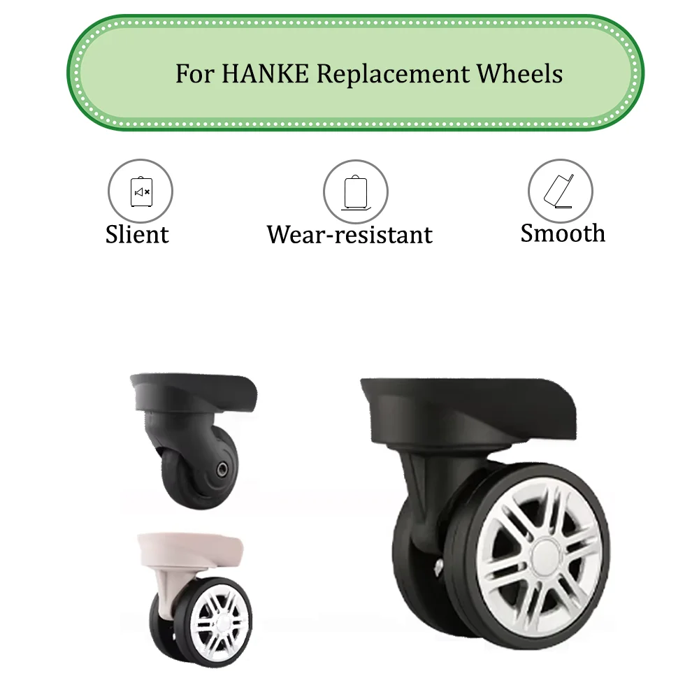 

Suitable For Hanke Repair Luggage Suitcase Travel Suitcase Universal Wheel Wheel Airplane Mute Wheel Trolley Case Pulley