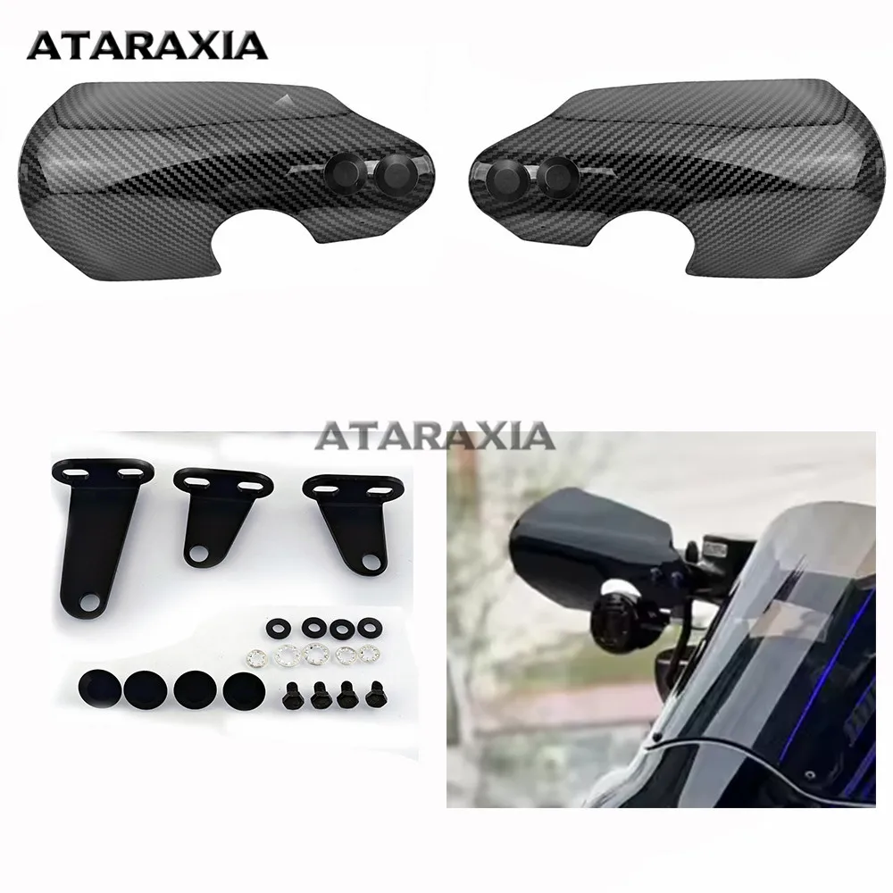 Motorcycle Handguards Hand Shield Protector For Harley Touring Softail Low Rider FXLR FXLRS Slim FLSL FLSB FXBR FXBRS Fat Boy