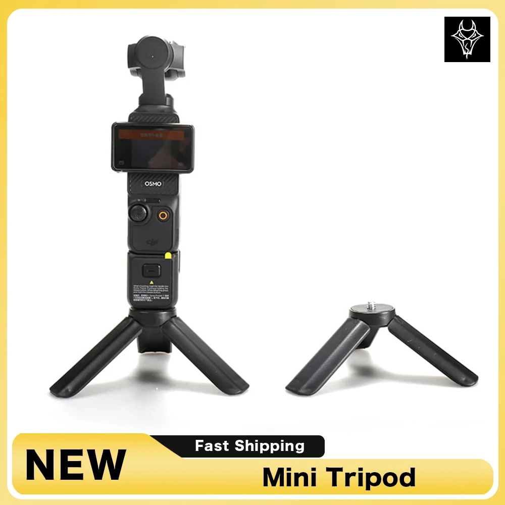 

Universal Sport Camera Mini Tripod For Pocket 3//Action 5 Pro Handheld Fixed Desktop Stabilizer For Living V-Log