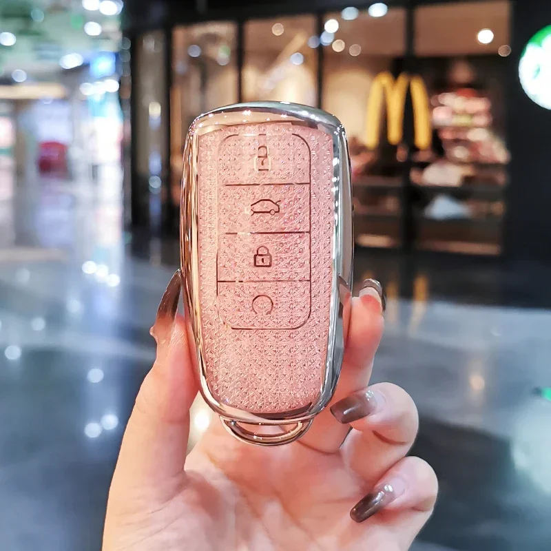 

Suitable for Chery Tiggo8 Keycase Arrizo 5plus 7 9 TJ-1 Fulwin a8 Omoda PRO Exeed rx Keycover Keyshell Keychain cute bear keys