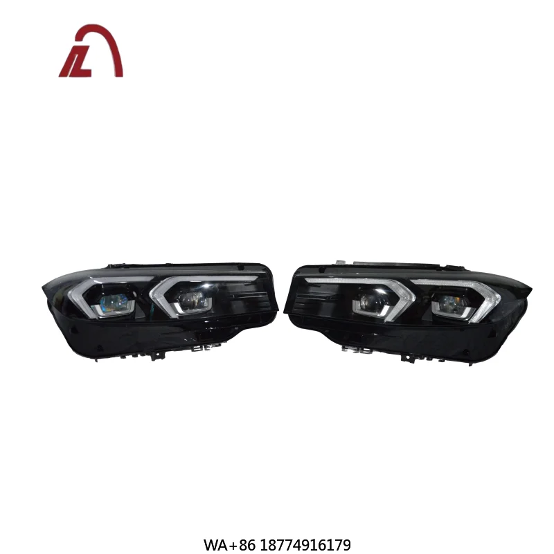 

Новые светодиодные фары для BMW 3 серии G20 (330i, 340i) 2022-2024 годов, черная версия, автозапчасти