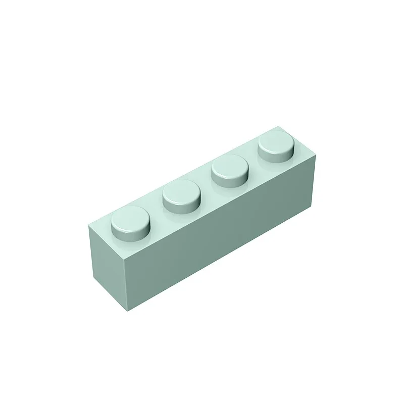 GDS-534 Brick 1 x 4 without Bottom Tubes compatible with lego 3010 3066 pieces of children\'s DIY