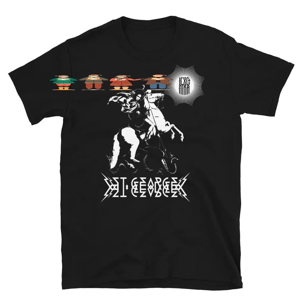 St. George Orthodox T-Shirt 100% Cotton O-Neck Short Sleeve Summer Casual Mens T-shirt Streetwear