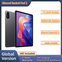 NEW Global Version xiaomi redmi pad 2 HyperOS 2 system 11” 2.5K LCD Screen MediaTek Helio G100-Ultra 8+256GB 90HZ 9000mAh BT5.3
