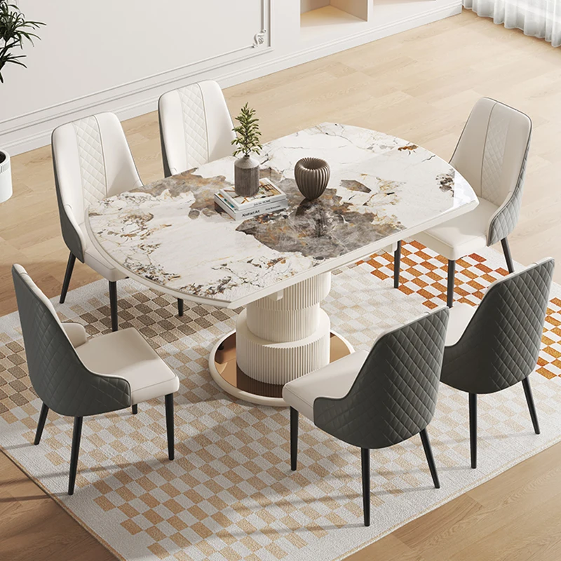 

Round Mobile Table Console Living Room Modern Wall Hall Dining Side Table Balcony Nordic Juegos De Comedor Patio Furniture DWH