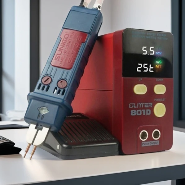 801D Faraday Capacity Spot Welding machine 9900KW Battery welder Spot Welder 0.2mm Pure Nickel welding 0.1-0.35mm 1800A