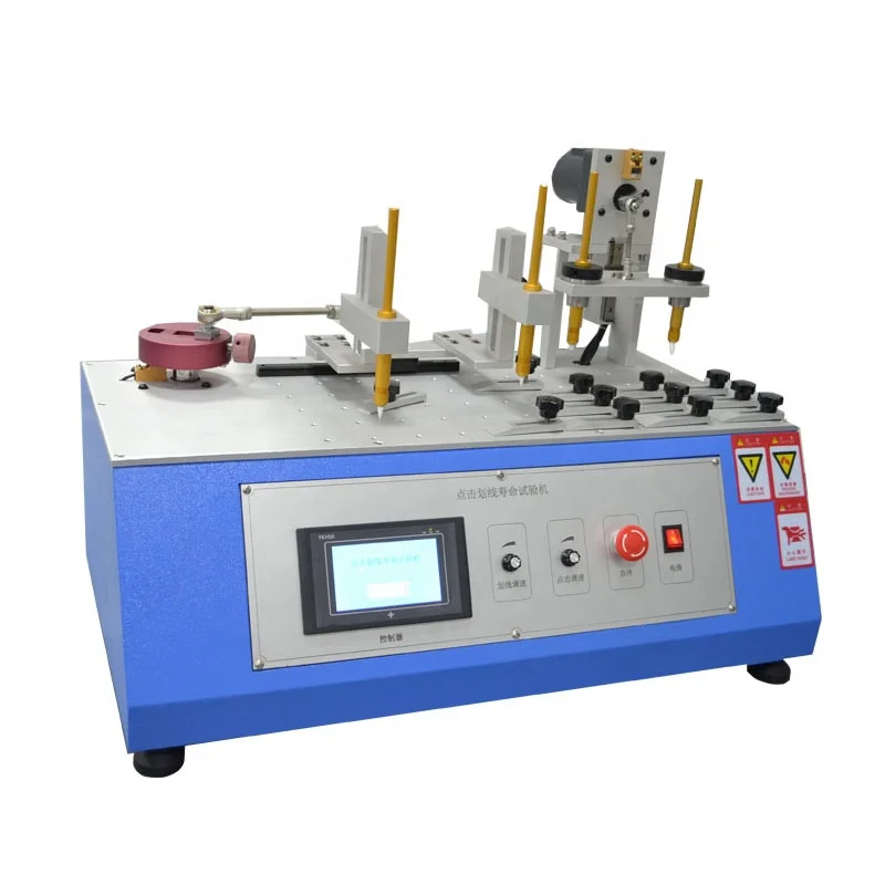 Mobile Phone LCD Click Marked Cross , Touch Screen Test Machine
