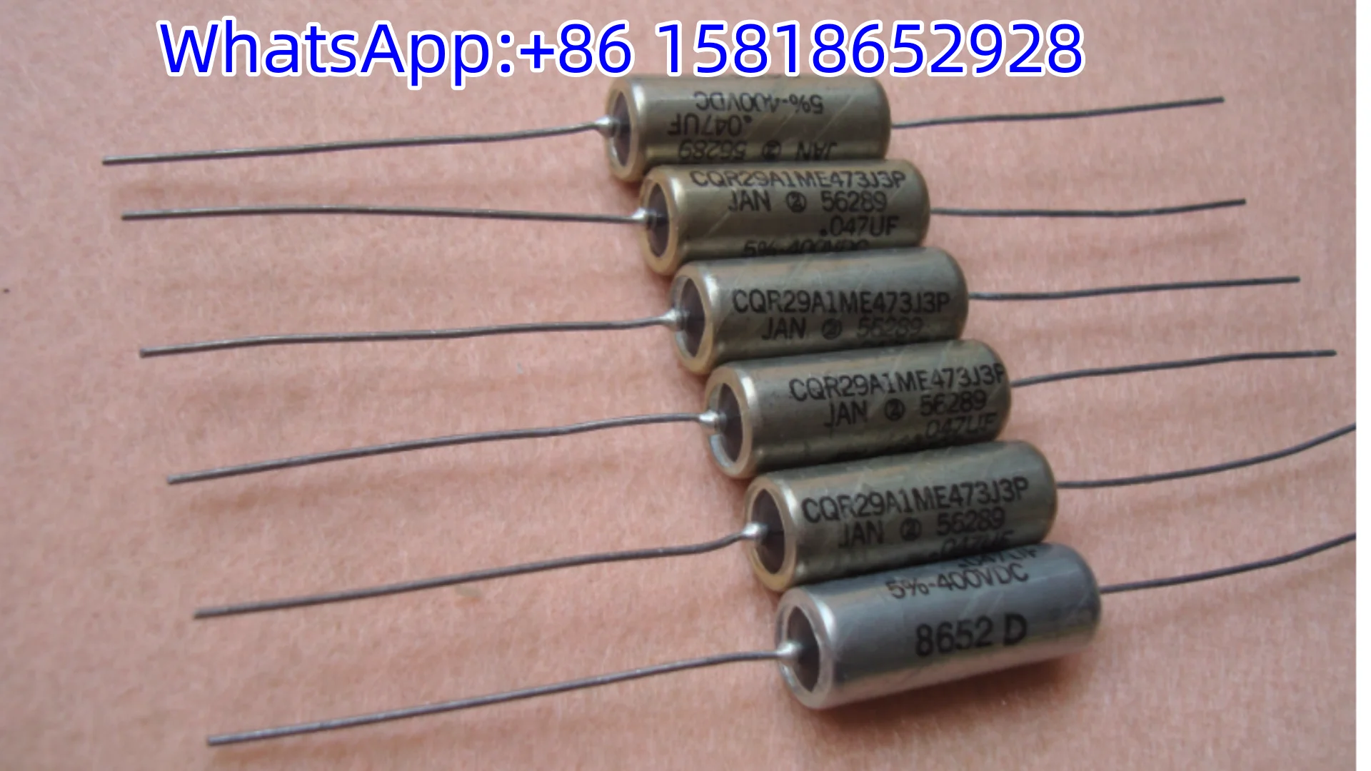 1pcs 400V 0.047UF Discontinued American CQR29A Sprague Tube Oil-Soaked Guitar Variable Capacitors