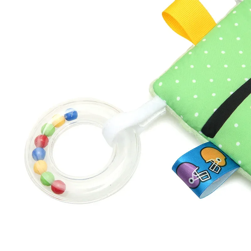 Neugeborene Baby Plüsch weich beschwichtigen Handtuch schlafen Kinderwagen Rassel hängen Spielzeug Cartoon Tier Blankie Lernspiel zeug 0-24 Monate