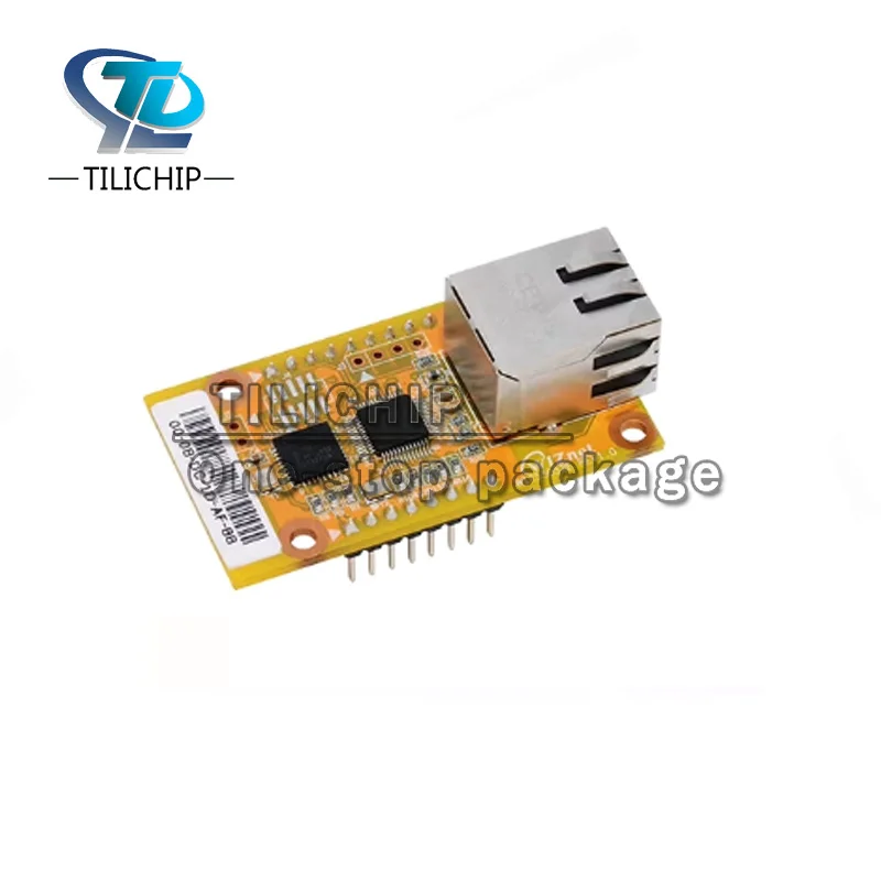 WIZ550S2E Serial-to-Ethernet Converter Module Supports Bidirectional Transmission via RS232/422/485 Interfaces