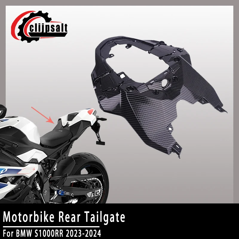 For BMW S1000 RR S1000RR 2023 2024 New Rear Lower Tail  Cover Under Seat Fairing Panel Plastic ABS Carbon Fiber Color