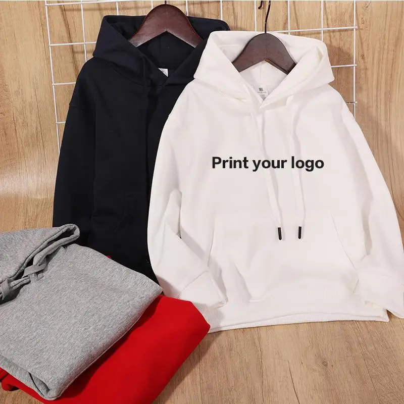Spring and Autumn Thin Children's Boys and Girls Hoodies Printed Logo Embroidered Name Running Sports Casual Top