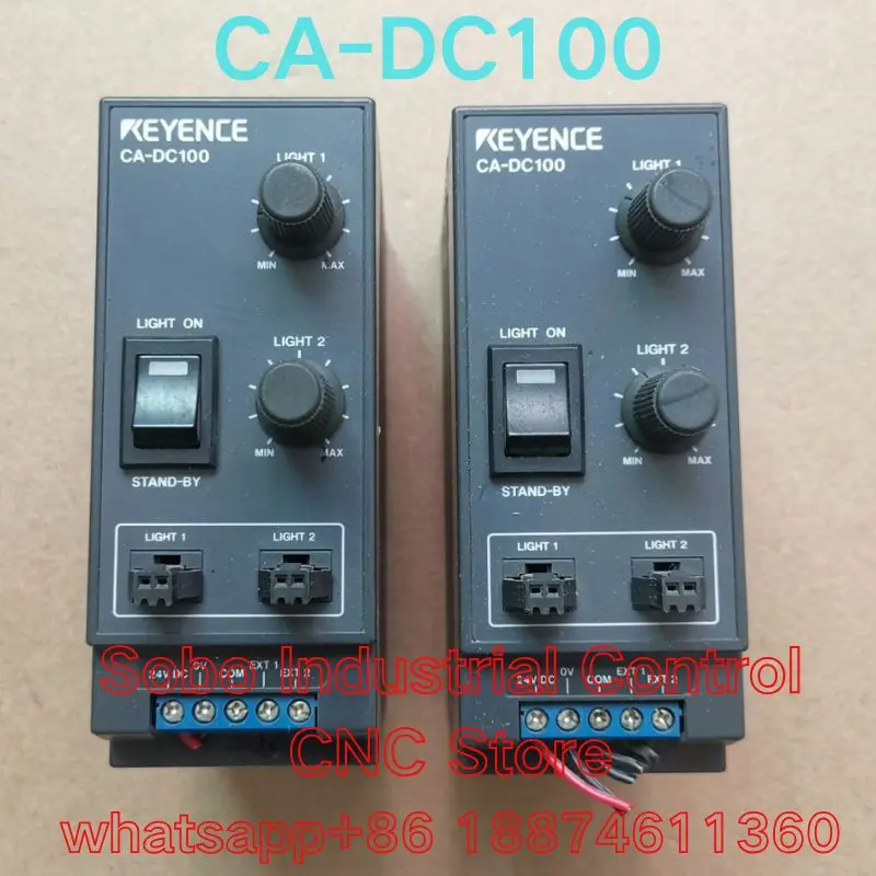 

Б/у, контроллер источника света Keyence CA-DC100 тест ОК Быстрая доставка