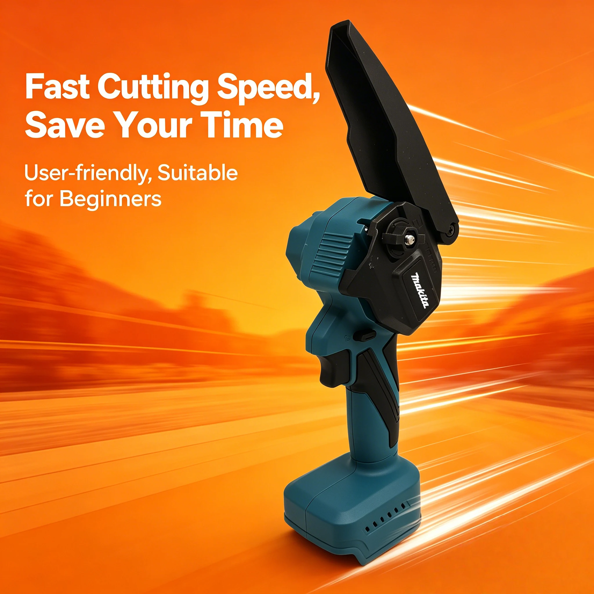 

Makita electric chainsaw UC100 rechargeable branch pruning 4 inch wood workshop DIY electric loggi