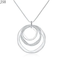 wedding charms fashion wholesale silver color classic necklace silver fashion trends women Wedding jewelry