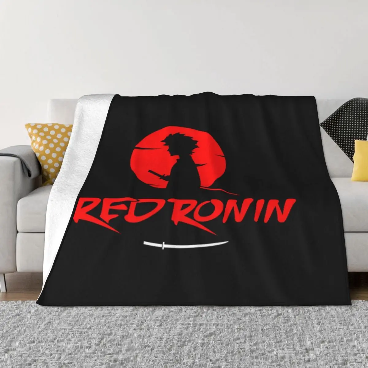 Japanese Ronin 1199 Blankets Knee Blanket Custom Blanket Personalized Throw Blanket