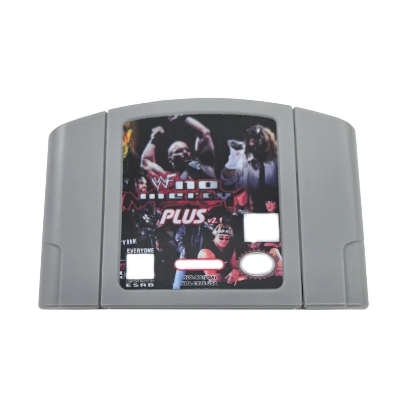WWF No Mercy Plus V2.1-N64 Game Card