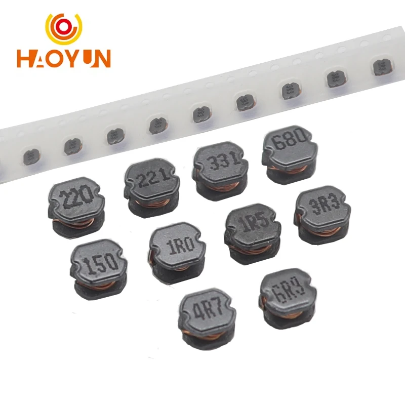 【50-10PCS】CD32 Power inductor 2.2/3.3/4.7/6.8/10/15/22/47/100UH SMD inductance Copper core