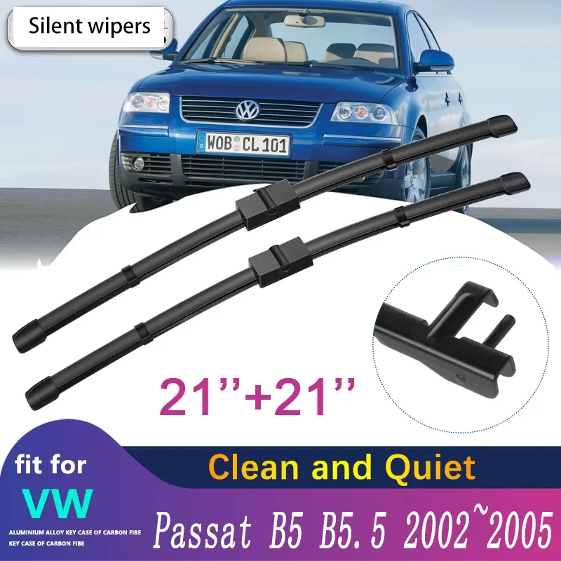

Car Wiper Blade Windscreen for Volkswagen VW Passat B5 B5.5 2002 2003 2004 2005 Front Windshield Wipers Car Accessories Stickers