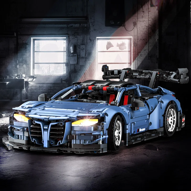 2280 Stuks Technische 1:10 Sportwagen 9058 Model Bouwsteen Bakstenen App Educatief Afstandsbediening Jongens Speelgoed Verjaardagen Geschenken