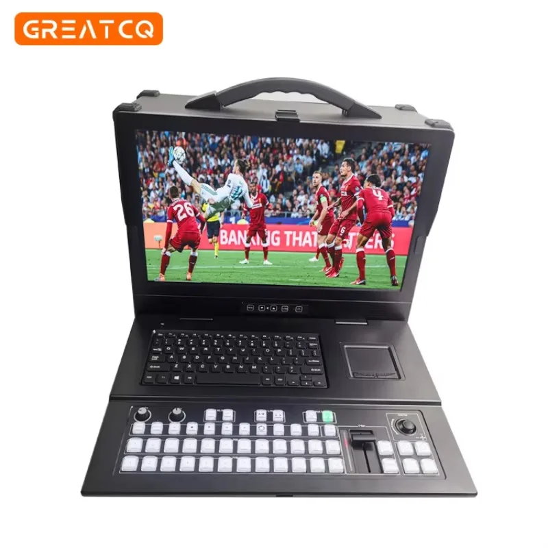 Professional All-In-One Live Streaming Kit with 17.3'' 1080P LCD Screen VMIX Switcher Software