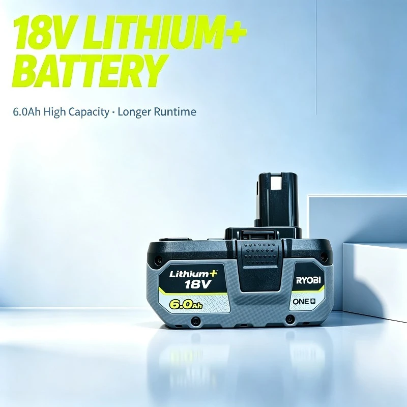 100% Original RYOBI ONE+ 18V long runtime lithium battery, for all ONE+ power tools P108 P104 P107 RB18L50