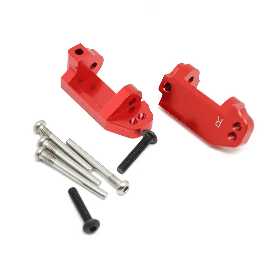 

Модернизированная деталь: поворотный кулак рулевого управления, заменяет деталь 3632 для 1/10 Traxxas Slash2WD, Stampede, Rustler Bigfoot, металлические C-образные опоры.