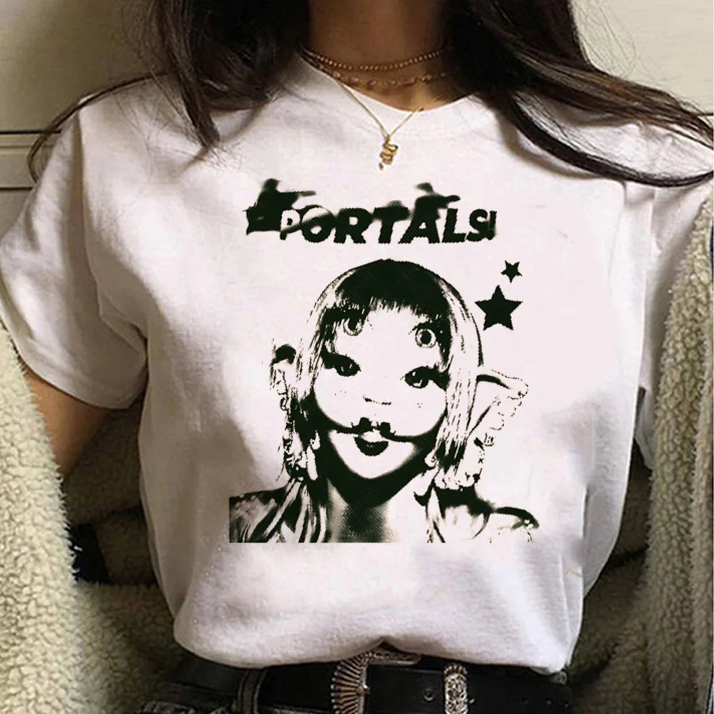 Melanie Martinez top women comic t shirt female streetwear manga clothing