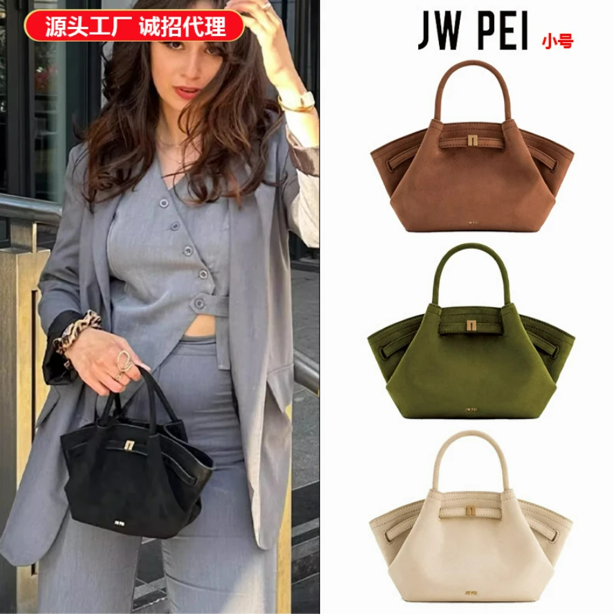 Hot Ins Luxury Women's Handbag Brand Designer Fashion Simple Pure Color Classic Retro Large Capacity Versatile Women's Hand bag