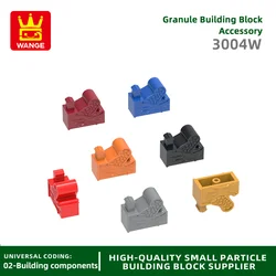 Wange 137Pcs/Lot 3004W 2 Holes Dragon Roof Building Blocks MOC Palace Accessories Compatible with Brick Children Toys Gift Box