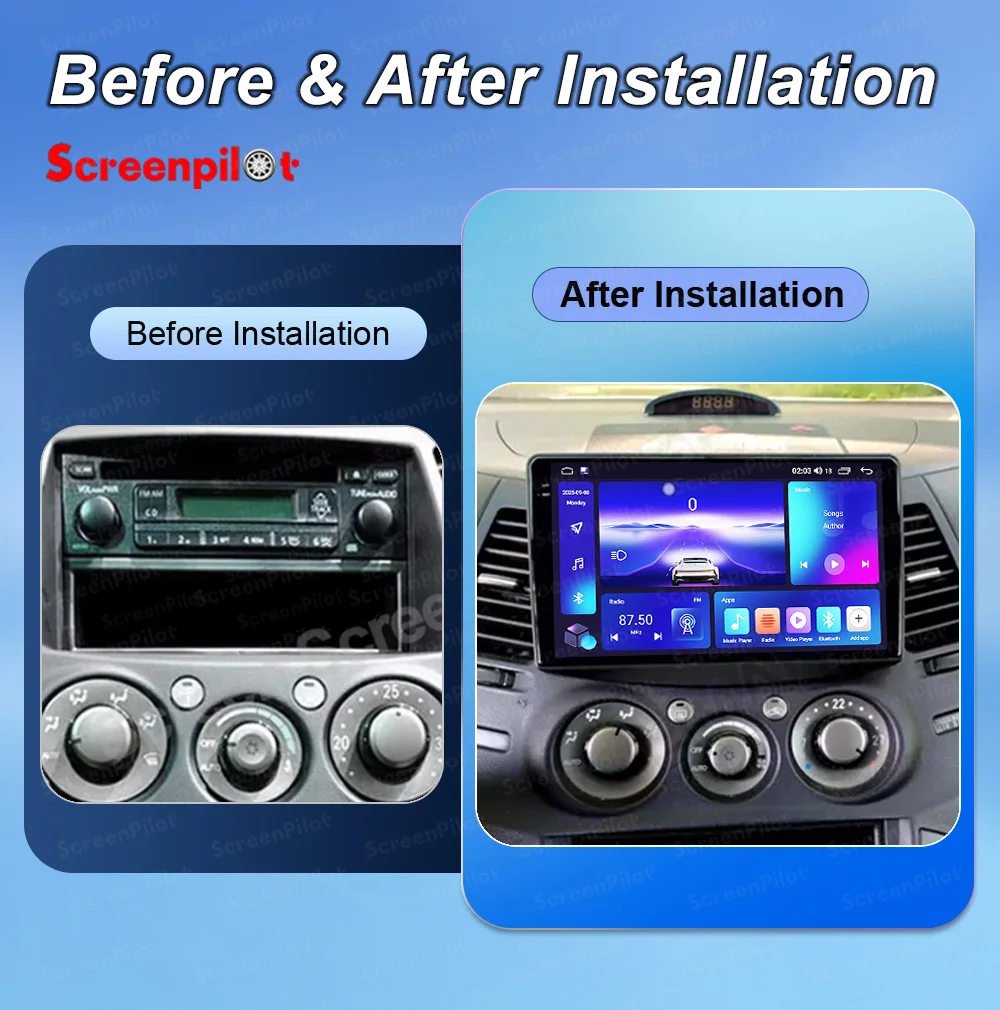 Android 16 For Mitsubishi Grandis 2003 2004 - 2011 Car Radio Stereo Head Unit CarPlay Auto radio Touch Screen BT Wifi 8 Core GPS