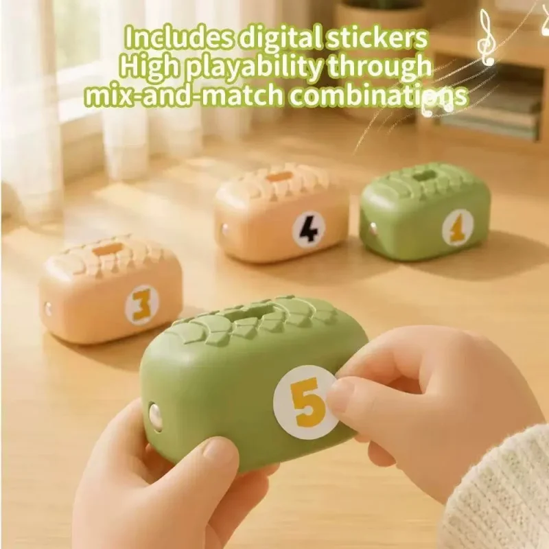 Magnetic Remote Control Snake Toy Splicing Competitive Tabletop Game For Interactive Family Gathering Entertainment