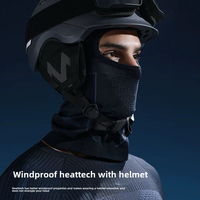 Autumn and winter cycling ski mask for men and women warm face and neck windproof and cold head cover sweat dry quickly