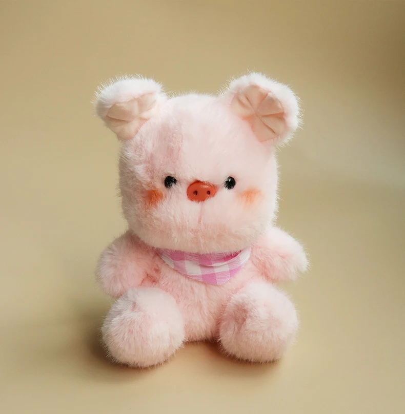 Muñeca de cerdo de burbujas rosa