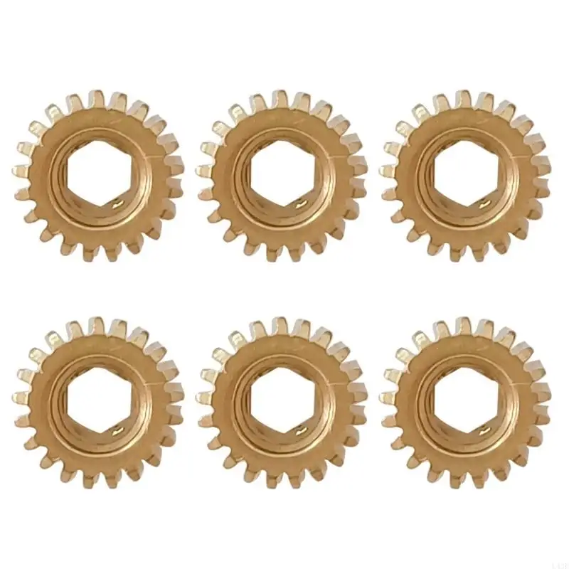 6 Pack Open Hole Guitar Tuning Gear Set Suitable for Precise String Adjustment 