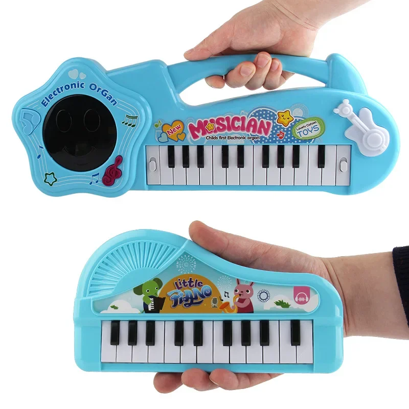 Piano Musical Toy Sound Keyborad Electic Flashing Music Instrument Developmental Early Educational Toys For Kids Children