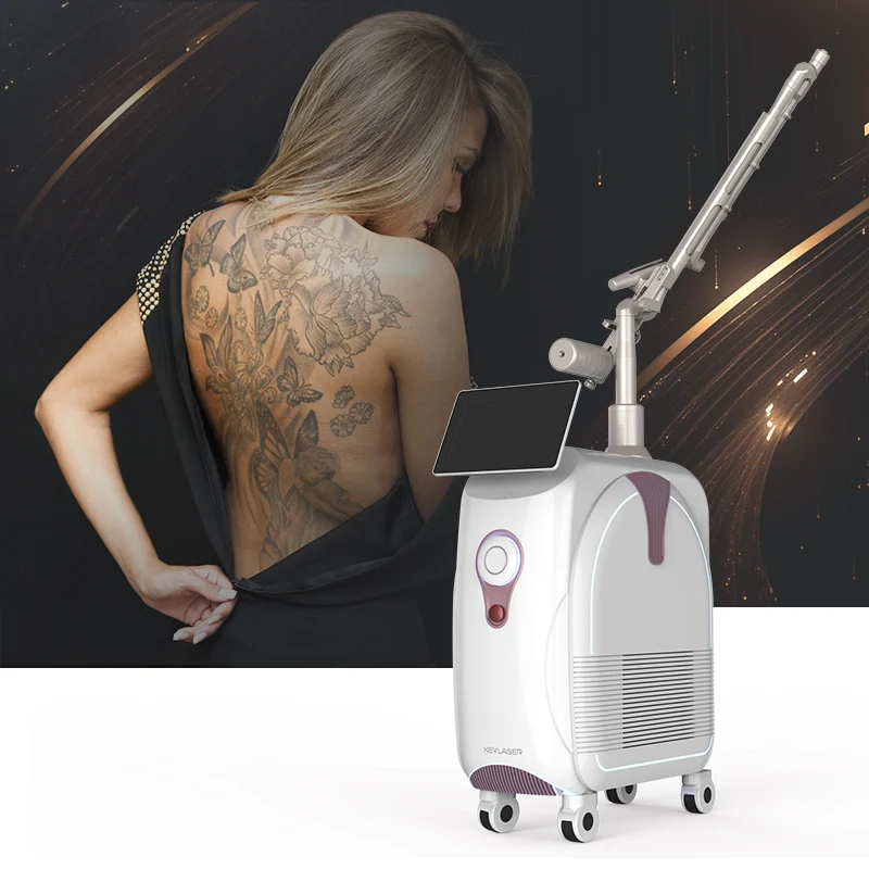 Pico Laser For Commercial Use 1064nm 755nm 532nm Q-switch Factory ND Yag Laser Tattoo Removal Skin Whiten