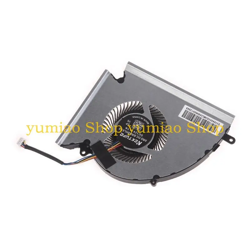 587B مروحة تبريد الكمبيوتر المحمول الجديدة لـ MSI GP76 LEOPard GE76 RAIDER PABD1A010SHR NOTERAITAR 12V 0.6A 4-PIN 4-WIRES