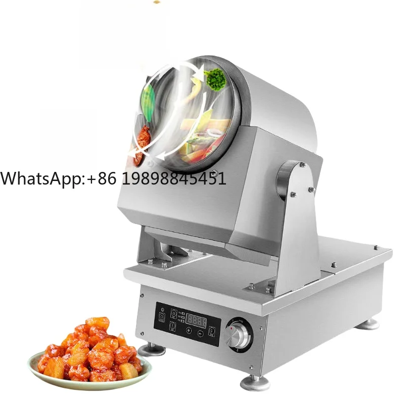 

Industrial Kitchen Equipment Intelligent Fried Rice Wok Stir Fryer Electric Automatic Cooking Vegetable Machine for Kitchen