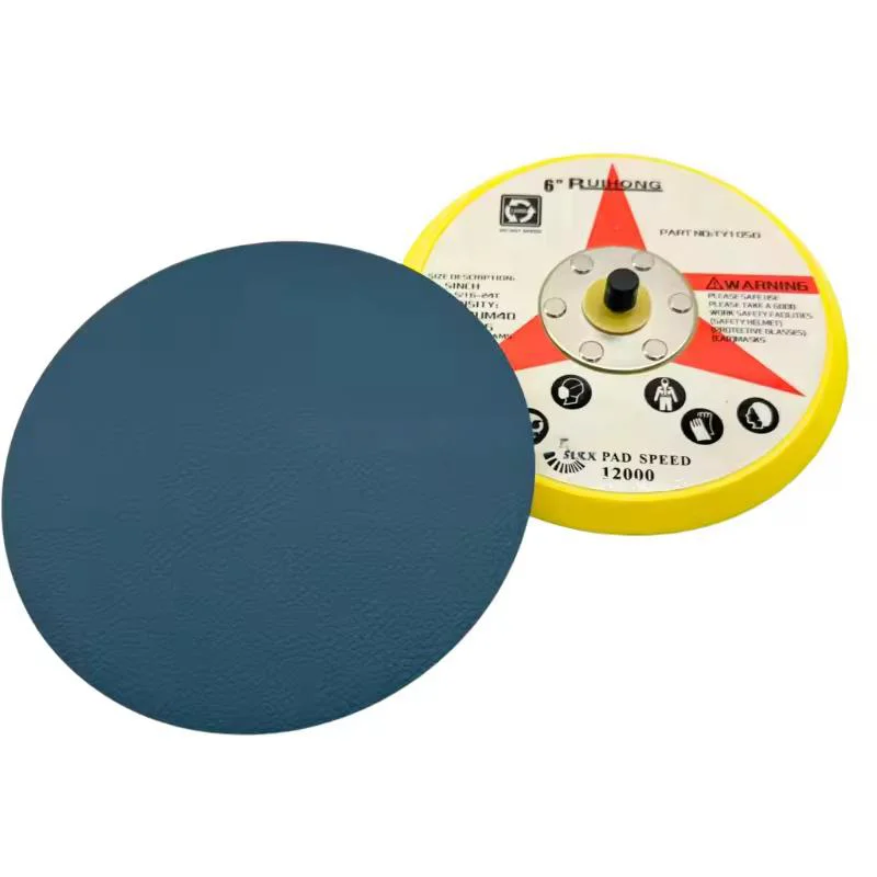 6 Inch 150mm Vinyl PSA Sanding Pad for Adhesive Discs Sander Backing Pad 5/16