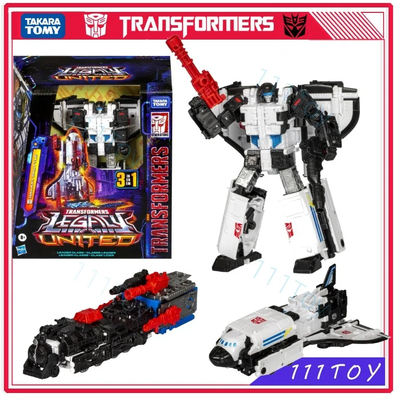 In Stock Takara Tomy Transformers Toys Legacy United Leader Class Galaxy Shuttle Anime Action Figure Robot Collection Hobby Gift