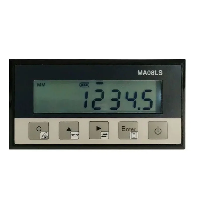 MA08LS Magnetic Scale Digital Display Woodworking Cutting Positioning High-Precision Aluminum Profile Measurement Equipment
