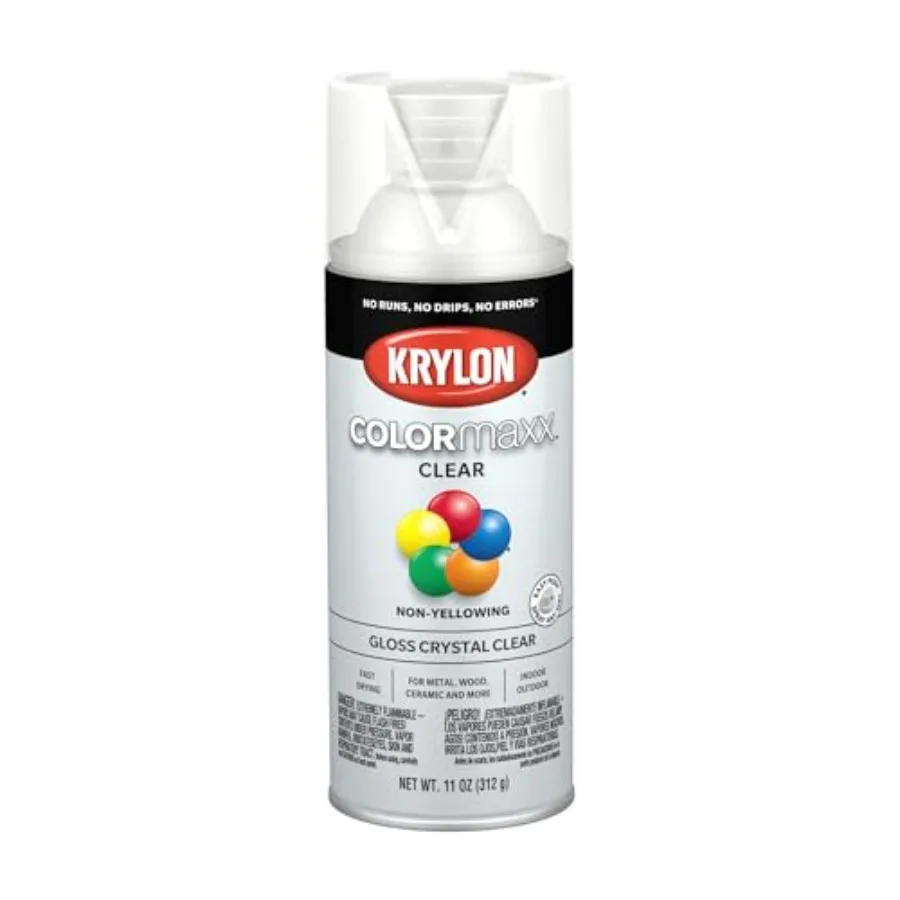 

K05515007 COLORmaxx Acrylic Finish for Indoor/Outdoor Use, Crystal