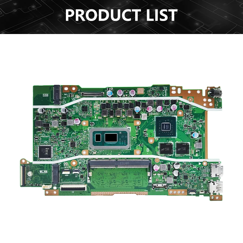 Carte mère d'ordinateur portable pour ASUS, carte mère d'ordinateur portable, X409F, X409FB, X509FB, A409F, F409F, F509F, A509F, CPU I3, I5, I7, 8th, Isabel, 0G, 4G, 8G RAM