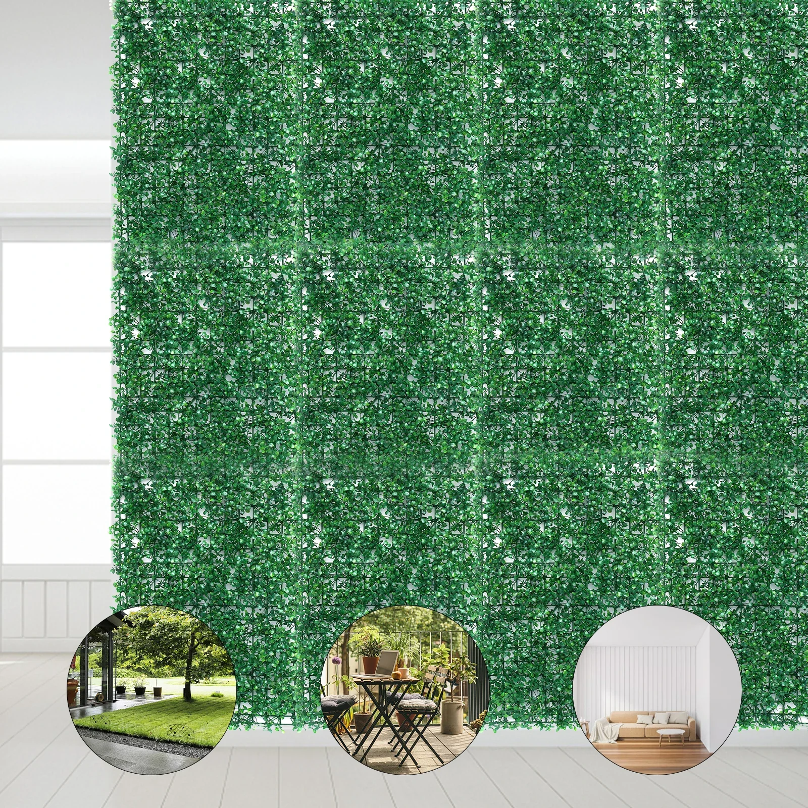 

Greenery Grass Wall Panels Fake Hedge Backdrop for DIY Basteln Wall Decoration Xmas Wedding Birthday Party Artificial Plants