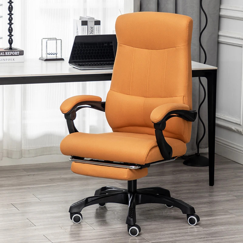 Neck Support Cushion Office Chair Full Body Pillow Leather Soft Work Chair Footrest Free Shipping Sillas De Playa Home Furniture